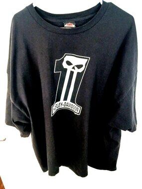 Harley Davidson Panama City Beach Florida Men's Graphic Print Shirt Size 4X LG